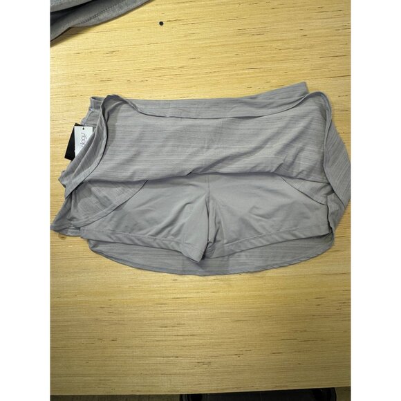 Ideology Gray XXL Performance Moisture-Wicking Tiered Athletic Skort - Picture 5 of 16